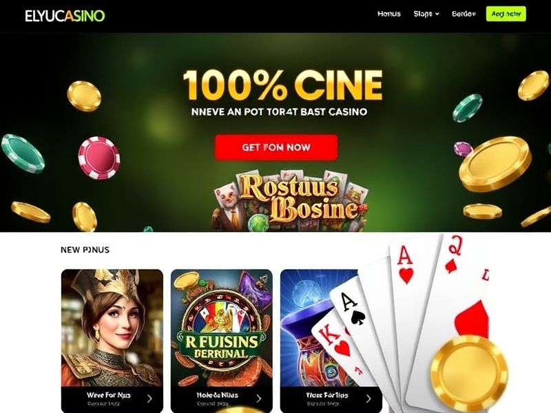Welcome to ElyuCasino – your premier destination for online gambling. Explore exclusive bonuses, live dealer games, and a vast library of slots, poker, and blackjack all on elyucasino.com.